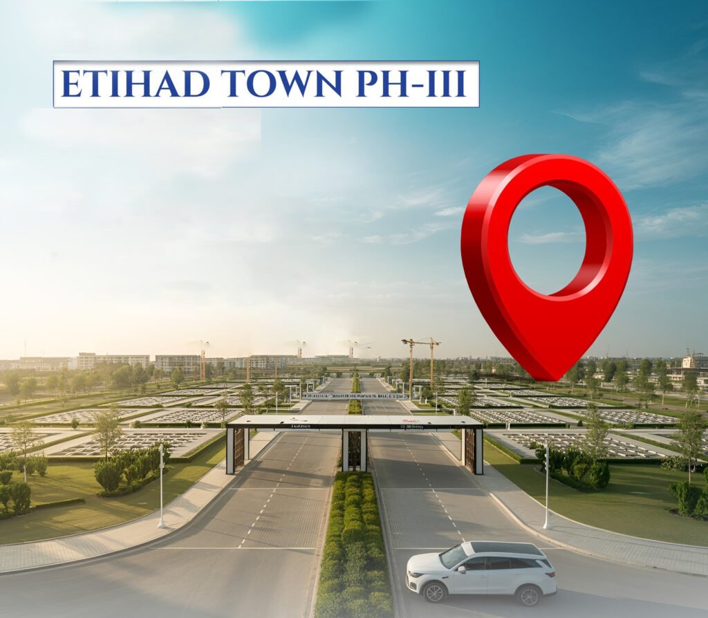 Etihad Town Phase 3 Location